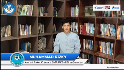 Mohammad Rizky "Alumni Paket C PKBM BIMA GENERASI"